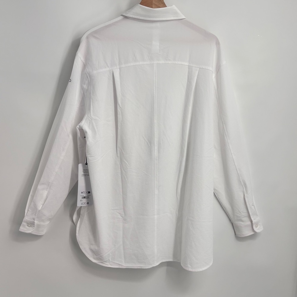 NWT ALO Yoga dreamscape button front long sleeve shirt Size Small - Picture 5 of 13